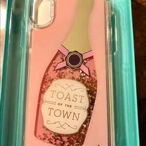 Kate Spade iPhone X glitter case! Glitter lovers!